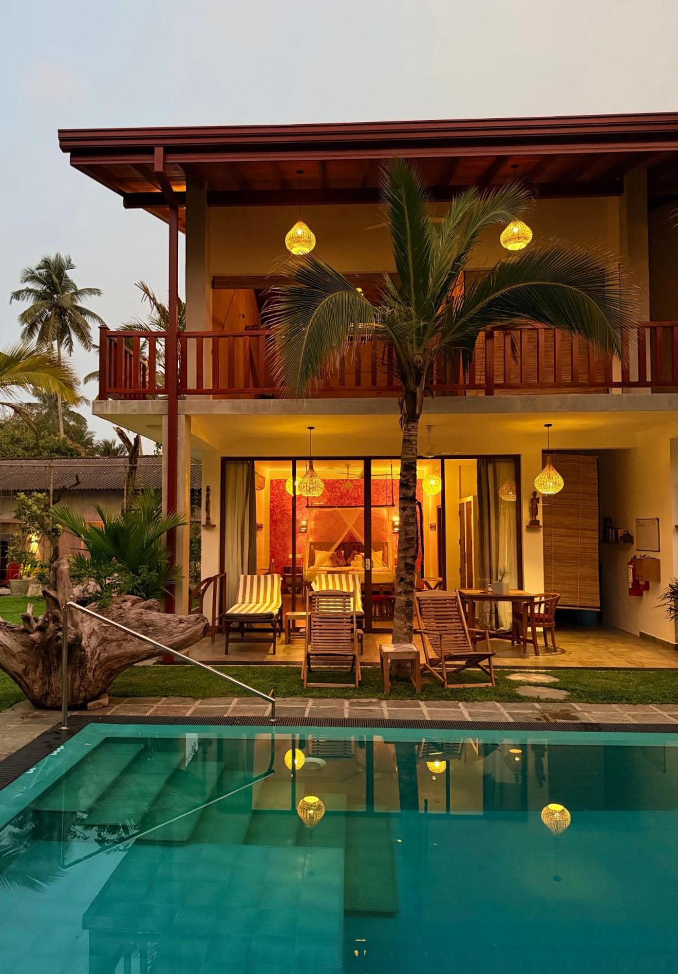 Sri Palms Bed & Breakfast Kosgoda Exterior photo